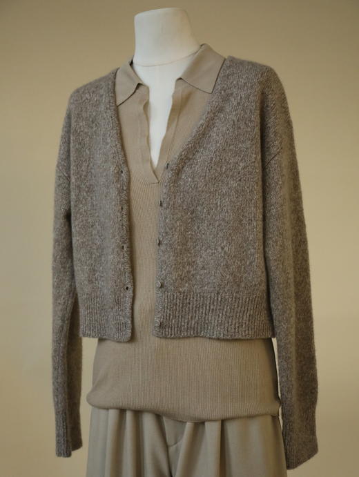 MAISON COVET 超细羊毛短袖polo衫 商品图12