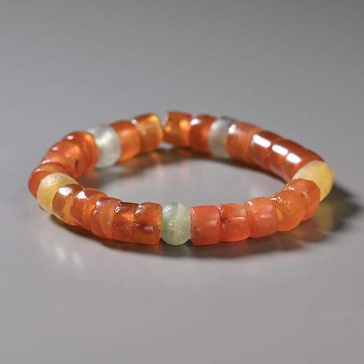 西周玛瑙+萤石手串 商品图1