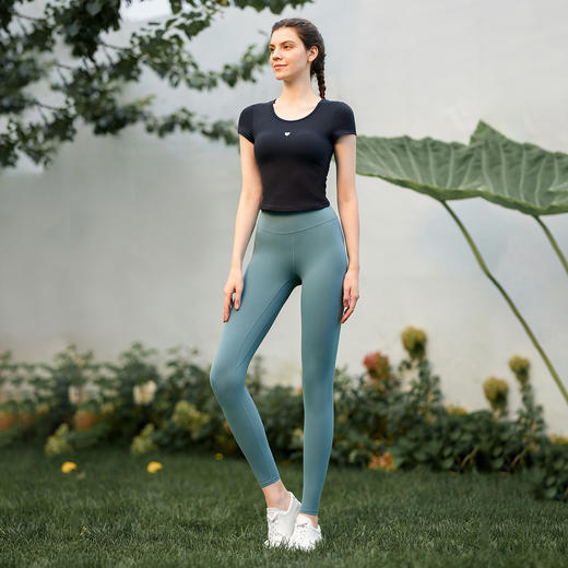 A20363小蛮腰健身瑜伽短袖 商品图9