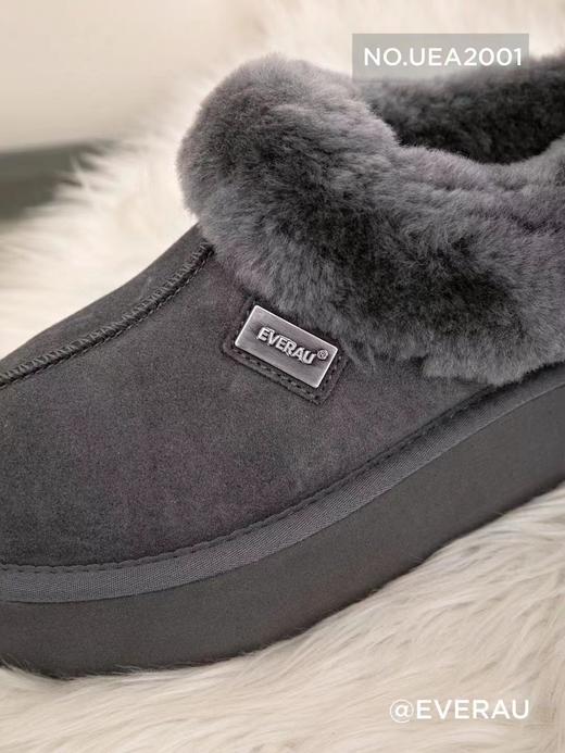 𝐄𝐕𝐄𝐑𝐀𝐔▪️翻毛厚底棉鞋 商品图3