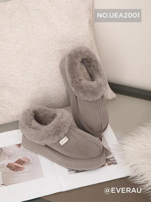 𝐄𝐕𝐄𝐑𝐀𝐔▪️翻毛厚底棉鞋 商品图2