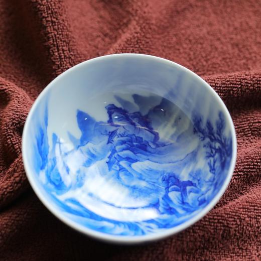 铭清堂山水普洱杯内外绘满工 商品图0