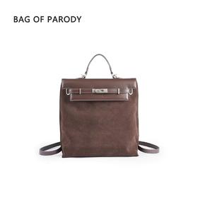 [BOP] Bag of parody  CA双肩包小众磨砂复古单肩双肩手提大容量通勤包