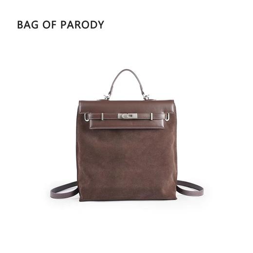 [BOP] Bag of parody  CA双肩包小众磨砂复古单肩双肩手提大容量通勤包 商品图0