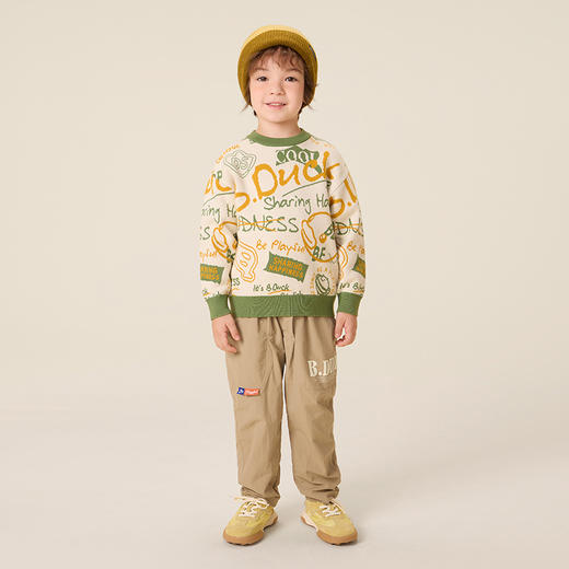 B.Duck小黄鸭童装春秋休闲裤105-150 BF3557020 商品图9