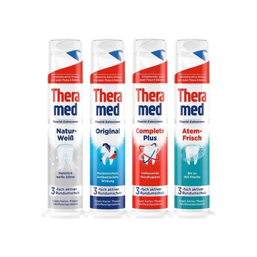 护齿达美白/多效/清新/健齿立式牙膏100ml 按压设计自然美白 117979/117980/117981/117982 商品图0