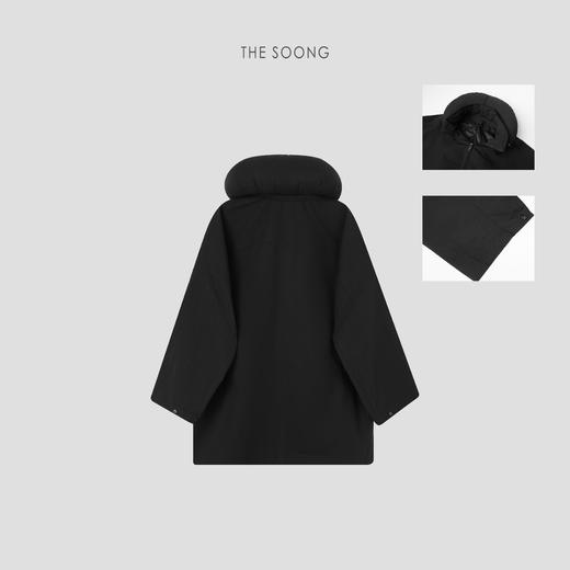 THESOONG"阿姆斯特"*100%匹马棉可拆卸护颈枕廓形风衣外套BWT5343 商品图1