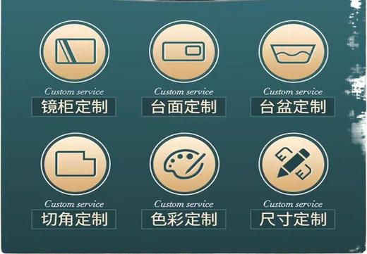 洗手洗漱卫浴浴室柜柜盆可丽耐立柱柜卫生间洗脸盆一体台组合 商品图3