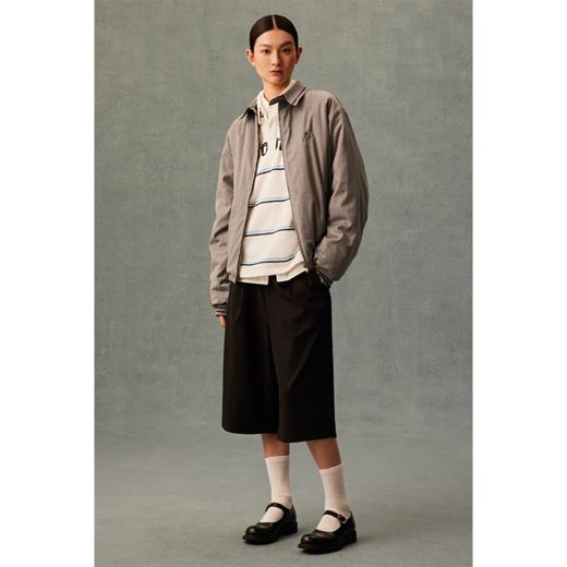 GOODBAI GB logo刺绣翻领拉链夹克 商品图0