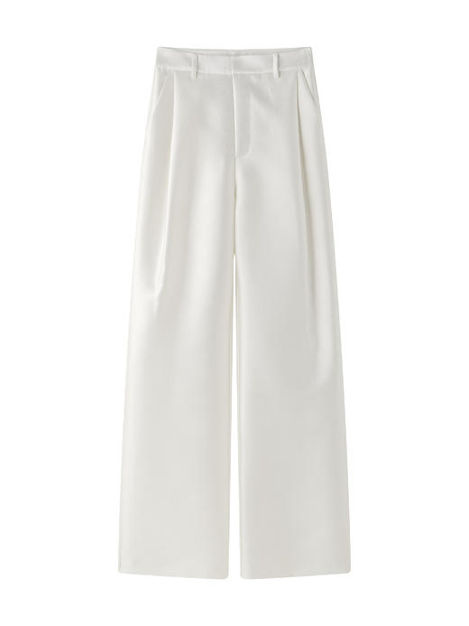 VC｜AW24143 Kalisa stiff satin trousers 长裤 [ 白 ] 商品图4