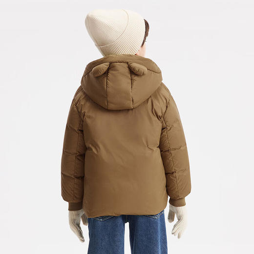 【MQD】童装男大童冬季保暖时尚连帽羽绒服 商品图3