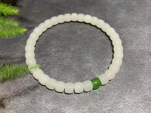 【御珠宫坊】羊脂白玉手串 商品图7