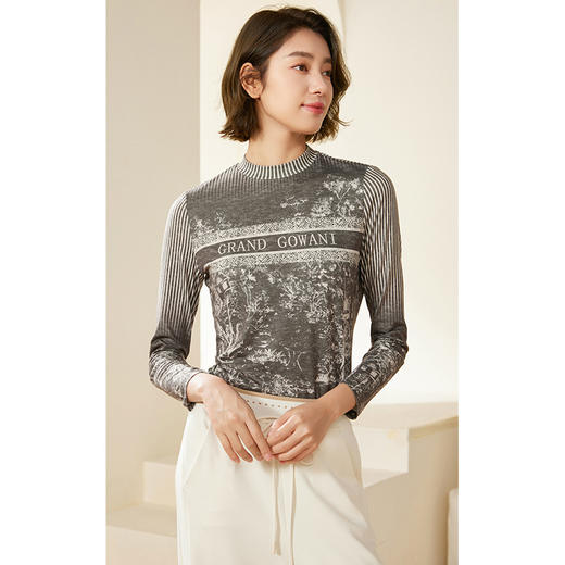 乔万尼打底衫女新款秋冬内搭可外穿EM3C468 商品图1