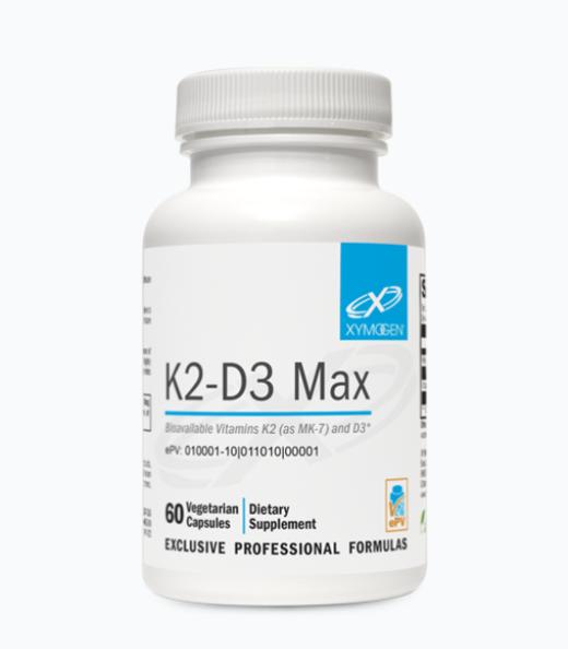 健式Xymogen维生素K2+D3 MAX胶囊60粒 商品图0