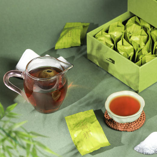 【头采佳品 生晒小青柑】一颗一泡，满口生香，口感细腻，青柑的香气似花似果，沁人心脾 商品图4