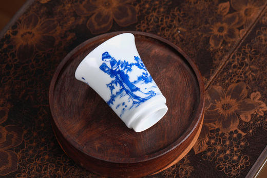 铭墨-元女诗人孙淑品茗杯 商品图2