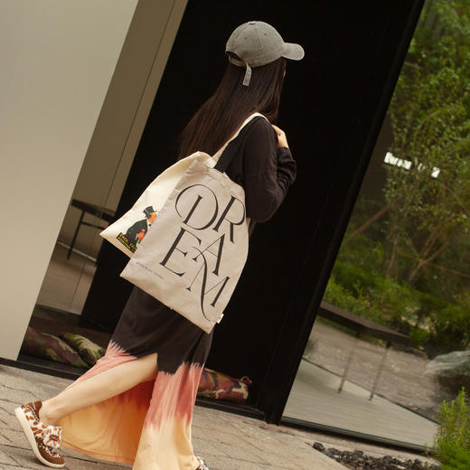 大容量原创帆布包，ins风韩系纯棉手提包单肩包HX-111 商品图10