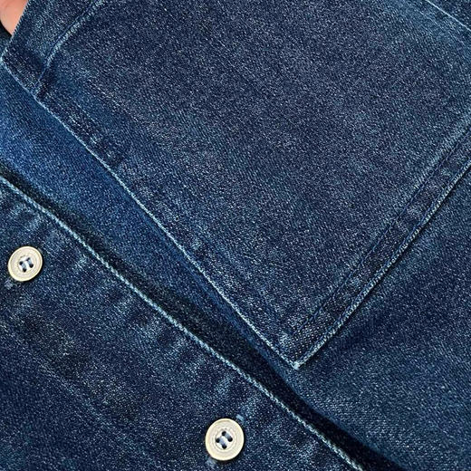 【11月6日 上午12:00 秒杀】返场 好轻巧一件 素然k*ee 宽松圆领 进口环保牛仔棉 软牛仔外套 商品图12