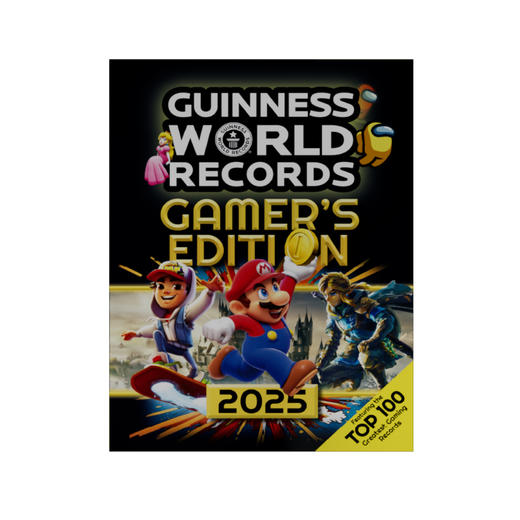 吉尼斯世界纪录 2025玩家版 博德之门 我的世界 宝可梦 英文原版 Guinness World Records: Gamer's Edition 商品图1