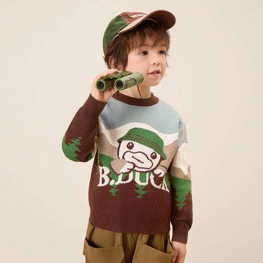 B.Duck小黄鸭童装春秋针织衫105-150 BF3512082 商品图1