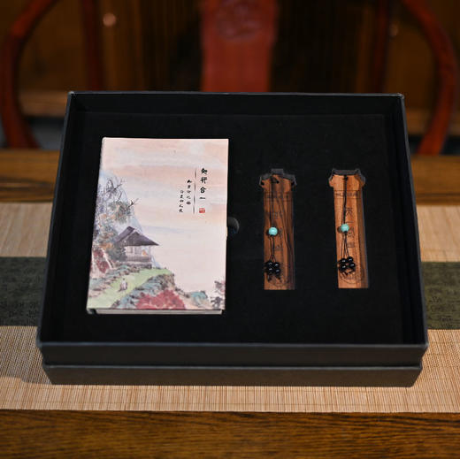 羽诗制造出品 纸上乾坤阳明书灯书签礼盒套装 商品图4