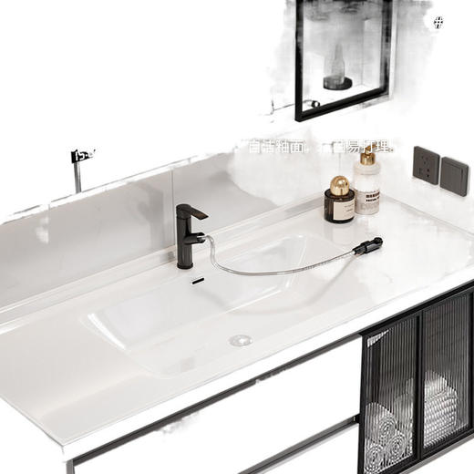 柜盆组合轻奢一体台洗脸盆洗漱浴室柜洗手台陶瓷面盆洗手间卫生间 商品图3