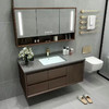 组合浴室柜套装柜落地一体橡木洗漱卫生间陶瓷洗手台中式洗脸盆新 商品缩略图3