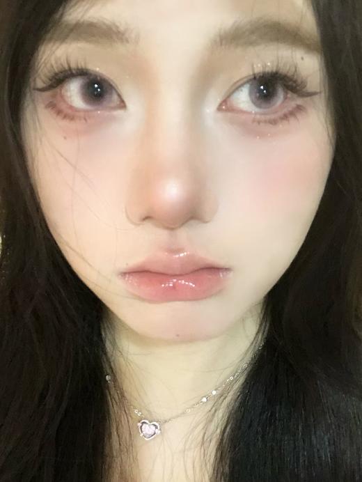 【大直径月抛】T-sukicon-害羞泡泡粉-14.5mm【月抛 0-800度 无525/575】 商品图4