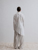 VC｜AW24125 Kalisa asymmetric blouse [ 黑 / 白 / 棕 ] 商品缩略图6