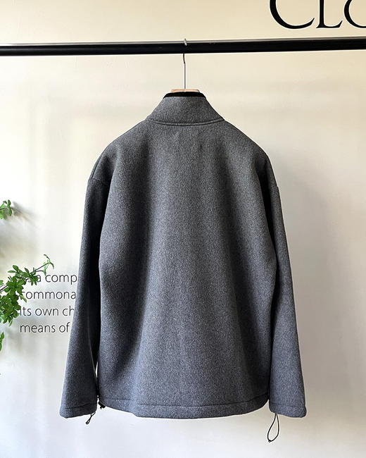 现货 THS 10.14-限时 缪家 中性风 双刷摇粒绒御寒软糯立领外套 AF1002 商品图14