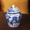 铭墨-刘关张陶瓷茶叶罐 商品缩略图1