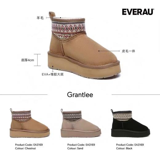 𝐄𝐕𝐄𝐑𝐀𝐔▪️图腾雪地靴 商品图2