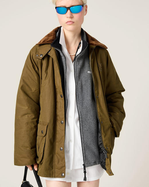 现货 THS 10.14-限时 缪家 中性风 双刷摇粒绒御寒软糯立领外套 AF1002 商品图4