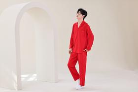 【Greengood绿嘉】B4F|绿嘉鸿运针织棉长袖男套装