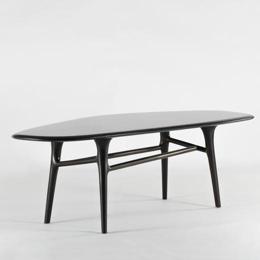 大漆丘山茶桌 商品图3