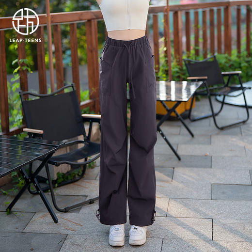 跃牌【美西西系列】美式复古时尚宽松设计感工装裤休闲裤CK919 商品图4