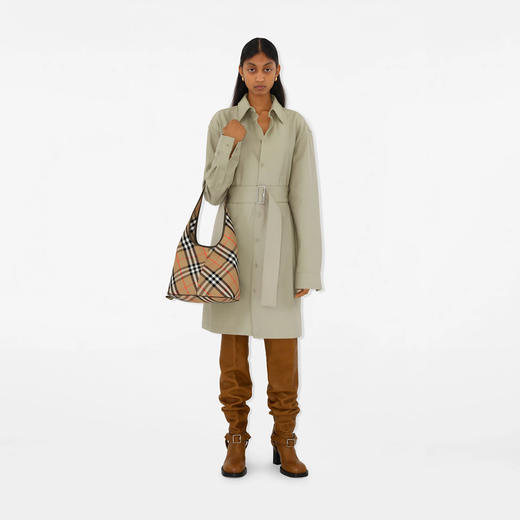 【一】BURBERRY 巴宝莉 女士小号格纹肩背包 格子 8094678 B9368 商品图3