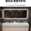 大理石多层双人落地式洗脸盆双盆卫生间双盆实木浴室柜 商品缩略图3