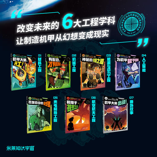 机甲大师驾到：从无到有造机甲 全7册 商品图3