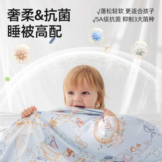 贝肽斯婴儿被子蚕丝被秋冬恒温纯棉加厚宝宝棉被儿童幼儿园四季 商品图3