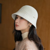 疯帽子 秋冬韩版百搭羊毛渔夫帽纯色针织保暖盆帽显脸小帽子 商品缩略图0