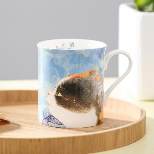 顺时而饮 | 观复博物馆手绘 观复猫二十四节气系列 骨瓷马克杯 商品图4