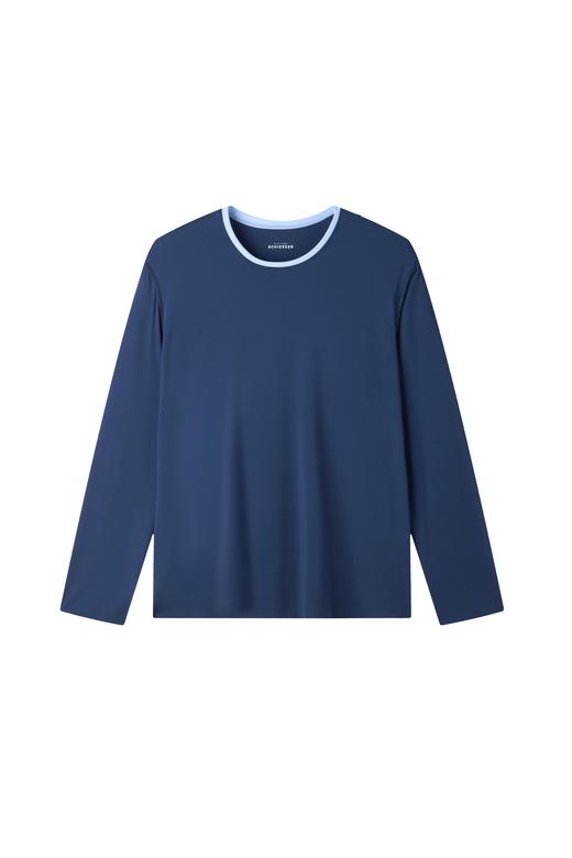 【100S高支莫代尔】SCHIESSER舒雅高端系列铂雅男装长袖高支莫代尔家居服上衣 95/21212U（可点击详情页最下方链接选择配套裤子） 商品图0