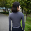 跃牌【禅语梵心】小蛮腰半拉链瑜伽服女健身服运动上衣普拉提训练服长袖罩衫秋季CX2926 商品缩略图1