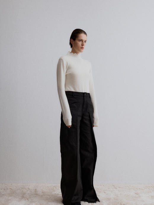 VC｜AW24118 Venus fitted tank top  [ 黑 / 白 ] 商品图5