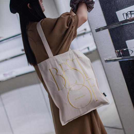 大容量原创帆布包，刺绣图案纯棉手提包单肩包HX-131 商品图0