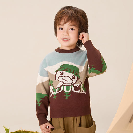 B.Duck小黄鸭童装春秋针织衫105-150 BF3512082 商品图3