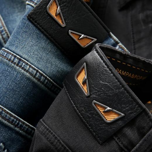 经典返场 小眼睛大牛，专为高净值男士打造，莱卡弹力直筒牛仔裤！！ 商品图0