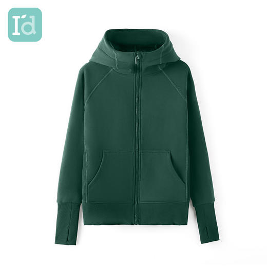 I'd爱帝考拉绒加厚保暖休闲卫衣连帽防寒外套 商品图11