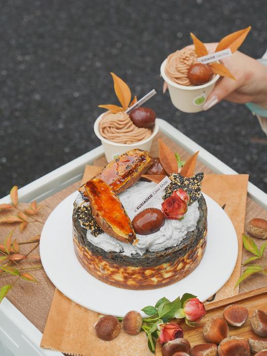 【蜜薯黑芝麻巴斯克】(需提前24小时预订哦~) 商品图5